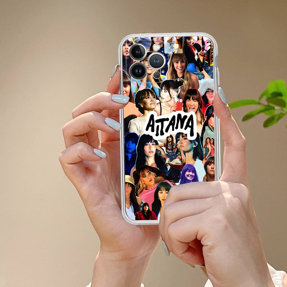 Singer A-Aitana Ocana For IPhone 11 12 13 14 15 16 17 Pro Max Plus 13 Mini Silicone Soft Transparent Back