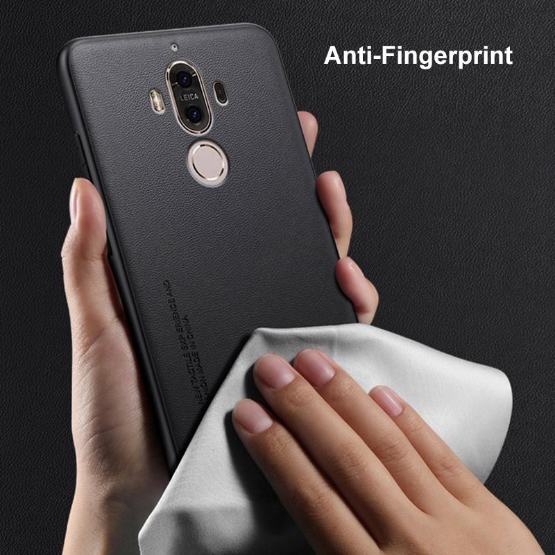 Роскошный чехол из искусственной кожи для Huawei Mate 9 Pro Mate9 Задняя крышка Силиконовый чехол для телефона с полной защитой для Huawei Mate 10 Pro Mate10