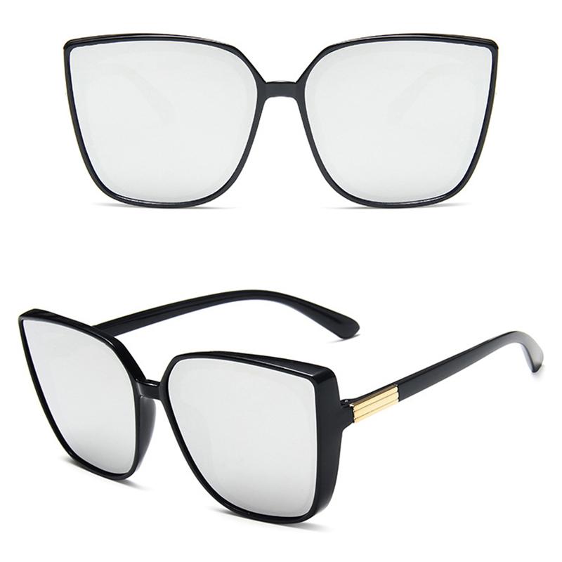 Очки Модные женские очки Большая оправа Винтажные солнцезащитные очки Очки кошачий глаз Крутые солнцезащитные очки