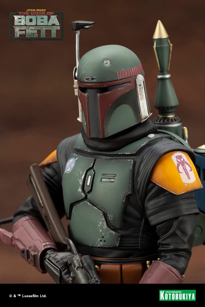Boba Book of Boba Fett масштабная ПВХ окрашенная простая сборная фигурка ARTFX+ Fett/The 1/10