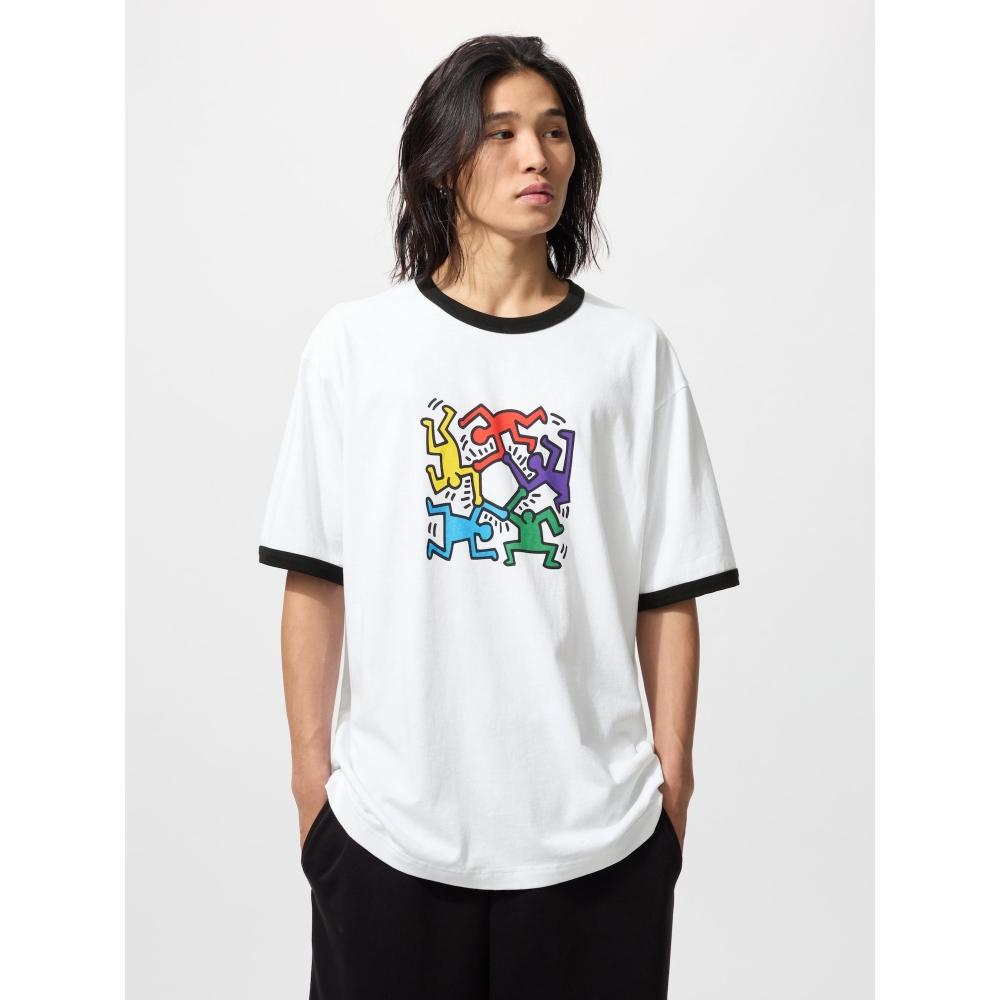 Uniqlo Свободный крой Keith Haring Ut