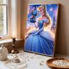Disney Жемчужная живопись Золушка и Стич Бал Фантазия Творческое искусство 5D Изысканный пейзаж Сверкающее ремесло Домашняя настенная декорация DIY Ручной работы Подарок