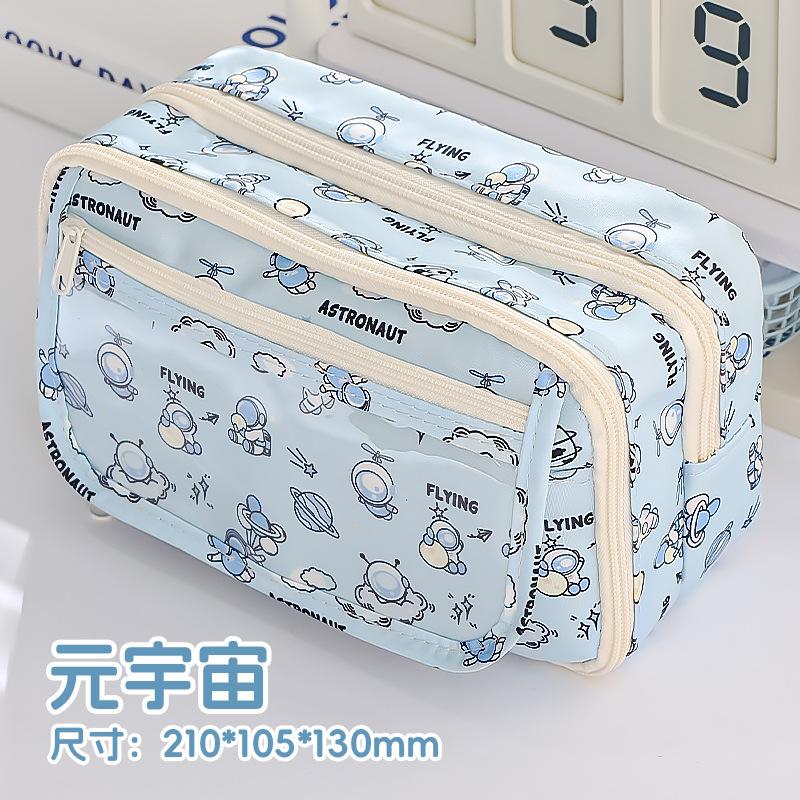 Пенал для девочек, учениц начальной школы, девочек, высококачественный пенал большой вместимости, пенал для девочек-подростков