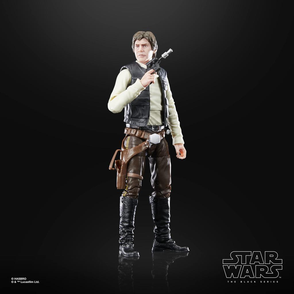 Hasbro Star Wars Black Series Han Solo, Star Wars Episode VI: Return of the Jedi 40th Anniversary 6-inch (15cm) Action Figure, Ages 4 and Up, F7072,