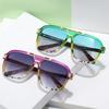 Новые персонализированные металлические солнцезащитные очки Модные женские солнцезащитные очки Женские УФ-защитные очки M6215