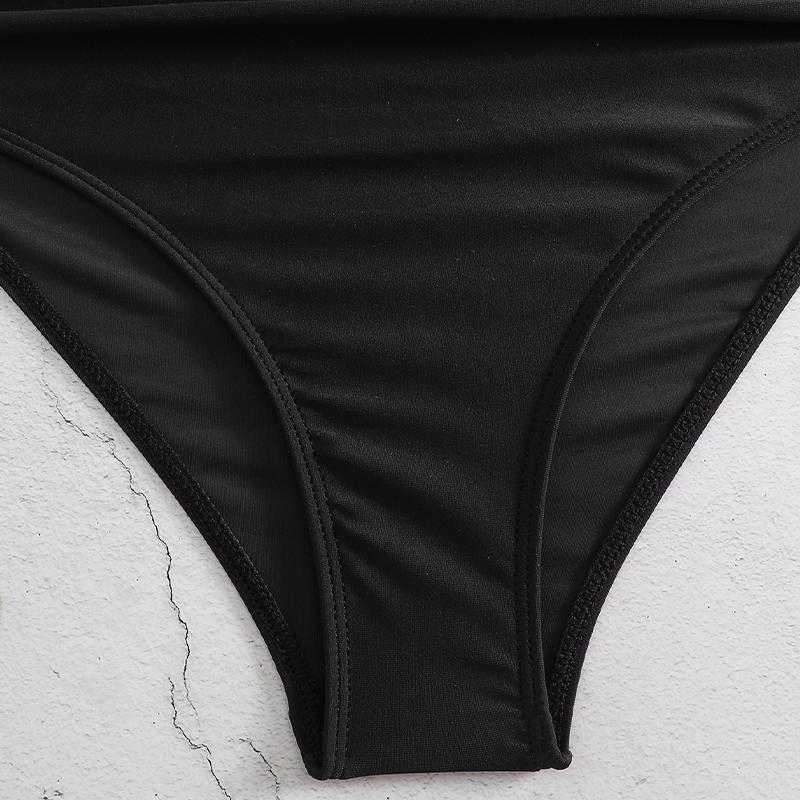 Two Pieces Push Up Swimwear Bikini Set Women Swimsuits Print High Waist Female Swimming Summer Bathing Suit