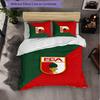 FC Augsburg FC Themed Bedding 3Pcs Duvet Cover Set Decorative Bed Linen For Teen Room Home Decoration
