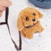 Electric Plush Dog Toy Baby Tummy Time Interactive Barking Tail Wagging Walking Puppy Toy Early Education Crawling Animal