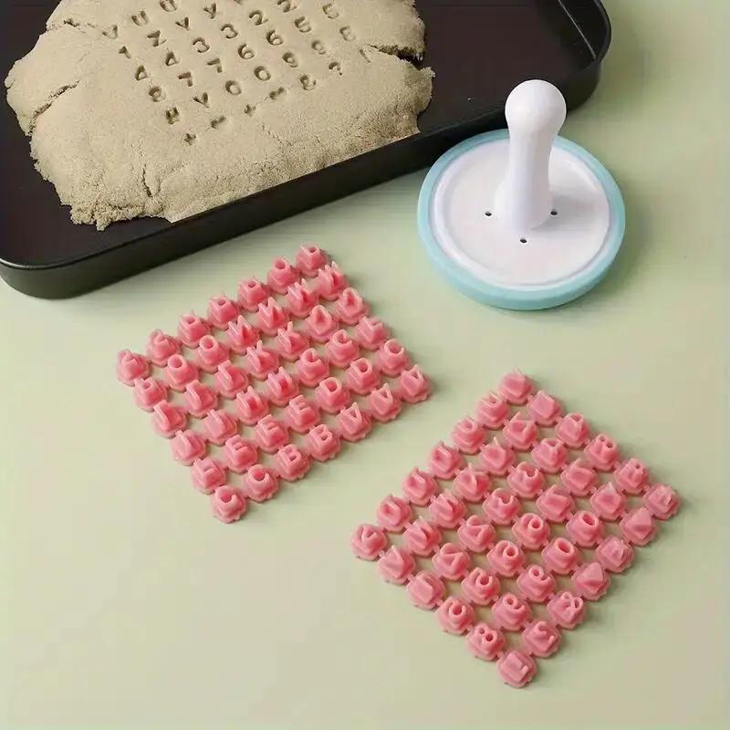 1 набор - Создайте уникальное печенье с буквами, цифрами и символами - DIY формы для печенья и тортов для креативного украшения печенья