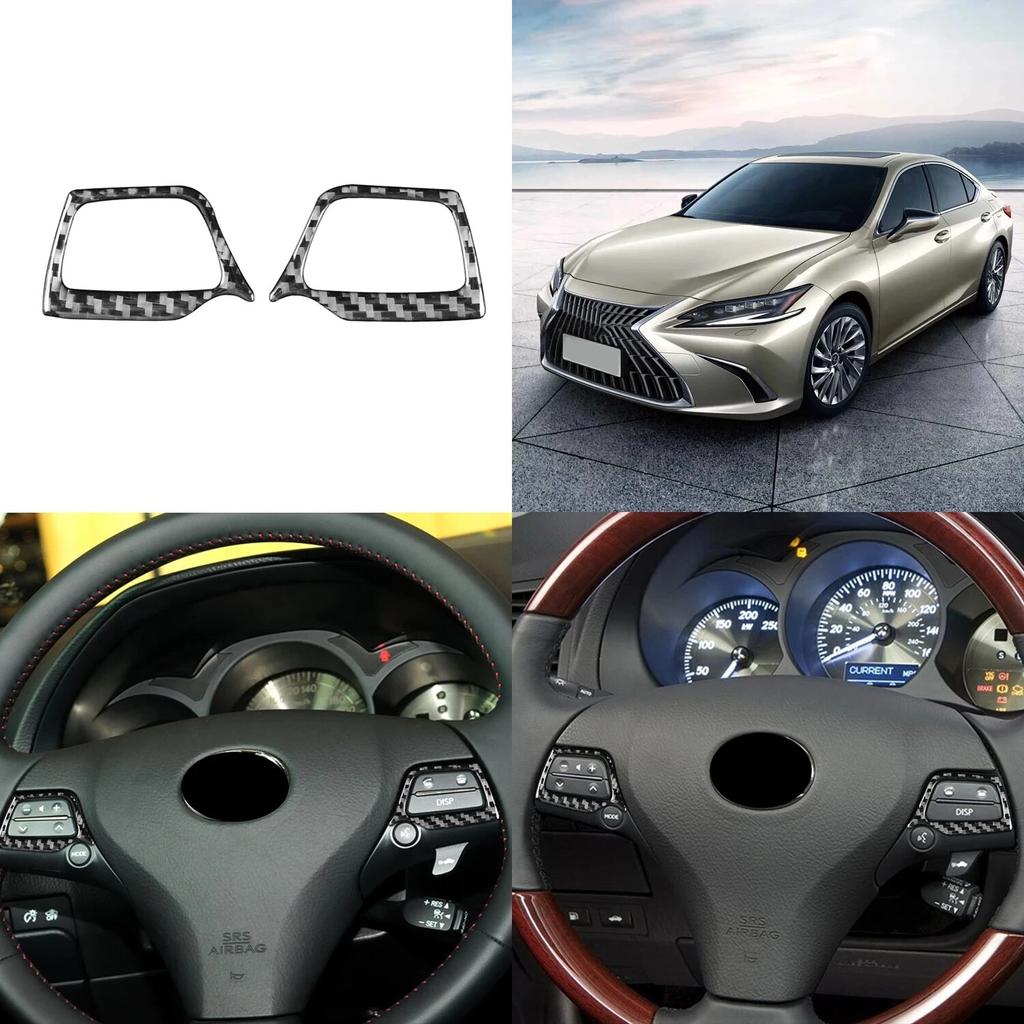 Для Lexus GS 2006-2011 автомобильный руль, декоративная крышка, наклейка, наклейка, отделка салона, автомобильные аксессуары из углеродного волокна