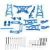 110 RC Metal Upgrade Accessories for TRAXXAS RC Front Rear Suspension Arm Steering Cup Kit for