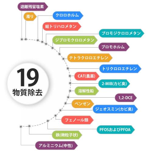 HOME TELLER Replacement Water Purification Cartridge for Panasonic TK-AS30C1 Alkaline Ionized Water Purifier [JIS Standard Domestically Tested] Panaso