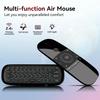 W1 MINI 2.4G Беспроводная клавиатура с дистанционным управлением, 6-осевая, с датчиком движения, воздушная мышь, ИК-обучение для Smart TV, Android TV BOX, ПК