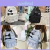 Backpack Bowknot Student Breathable Schoolbag Laptop Bag Outdoor Portable Gift