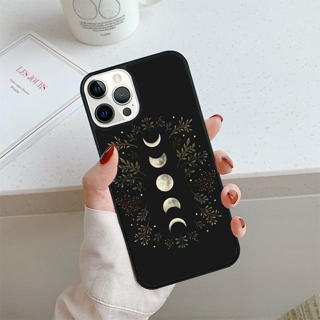 Чехол для телефона 'Ведьма Ведьмы Луна' для iPhone 17 Air 13 12 14 15 16 Чехол для Apple 14 15 16 Pro Max Plus Coque