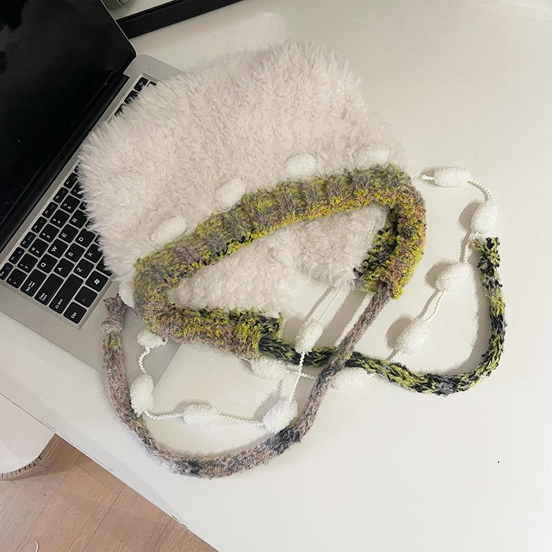 Осень и зима милая плюшевая вязаная шапка с медведем детская цветная шапка с защитой ушей на завязках показывает маленькое лицо