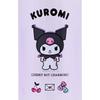 Sanrio Kuromi Clear Bottle with Body and Saturated Polyester Silicone Direct Drinking Cold Water Product 066001 Handle, Lid Resin, Gasket Rubber,