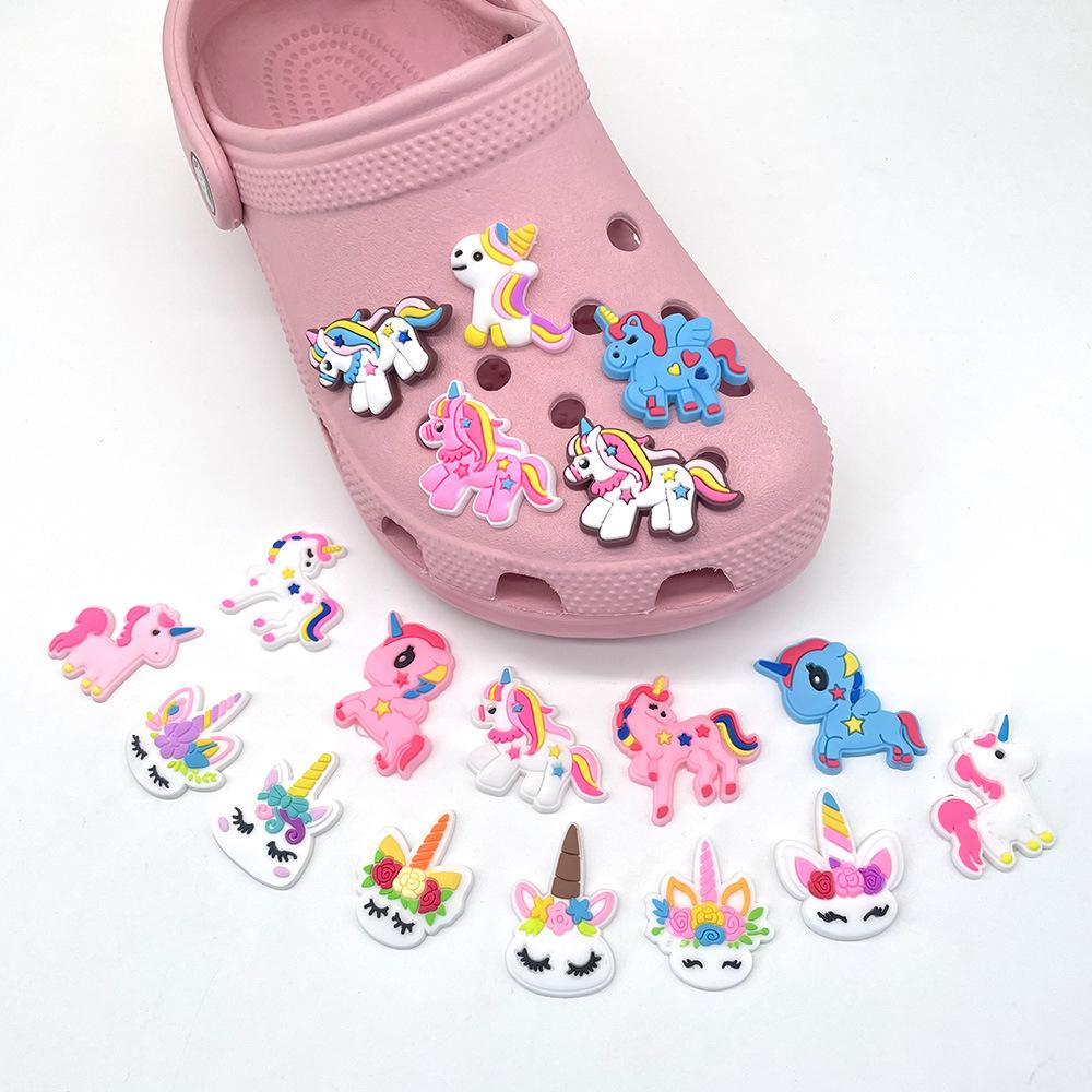Мультяшные DIY подвески для Crocs, аксессуары для вечеринки
