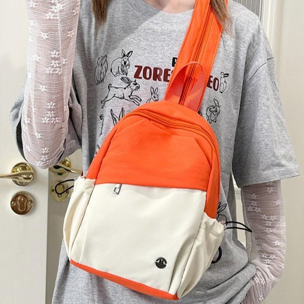 Causal Korean style Women Backpack Lightweight Nylon Student Schoolbag High Capacity Nylon Shoulder Bag Teenagers