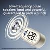 New Super Loud Smart Digital Alarm Clock for Students Kids, Desk Bedroom Learning Clock with Snooze & LED Display