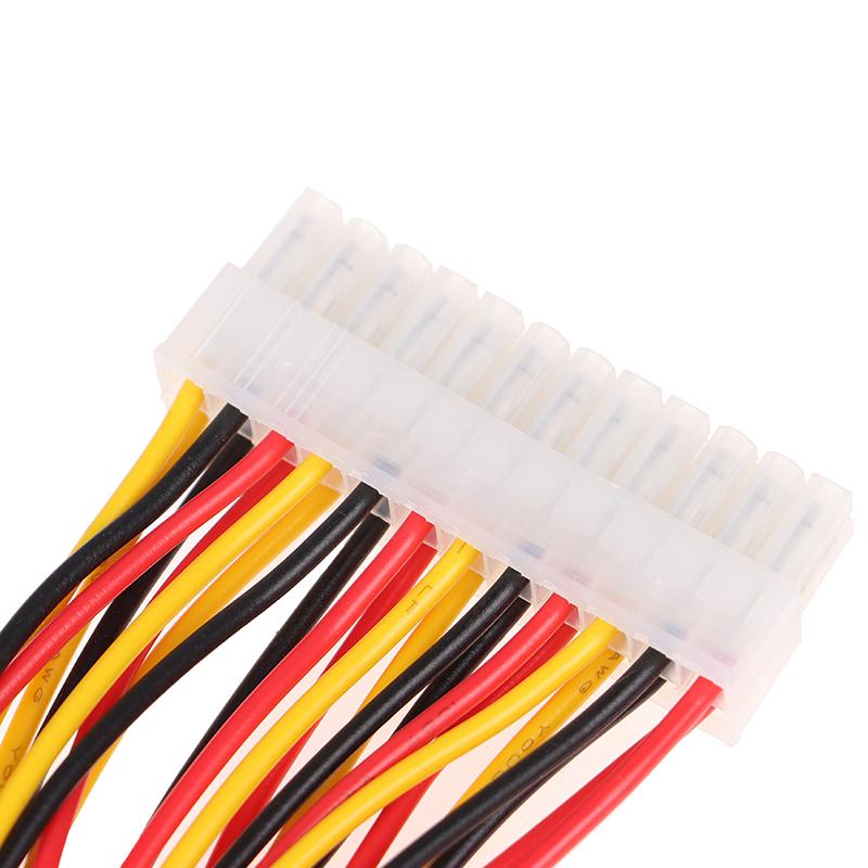 30 см Atx 24-контактный разъем типа «папа» на 24-контактный разъем типа «мама» удлинительный кабель питания