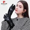 Pierre Cardin Women's Warm Goatskin Touchscreen Gloves