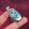 Abalone Shell Pendant, 925 Solid Sterling Silver Jewelry, Handmade Gemstone Pendant Jewelry, For Wedding Gift