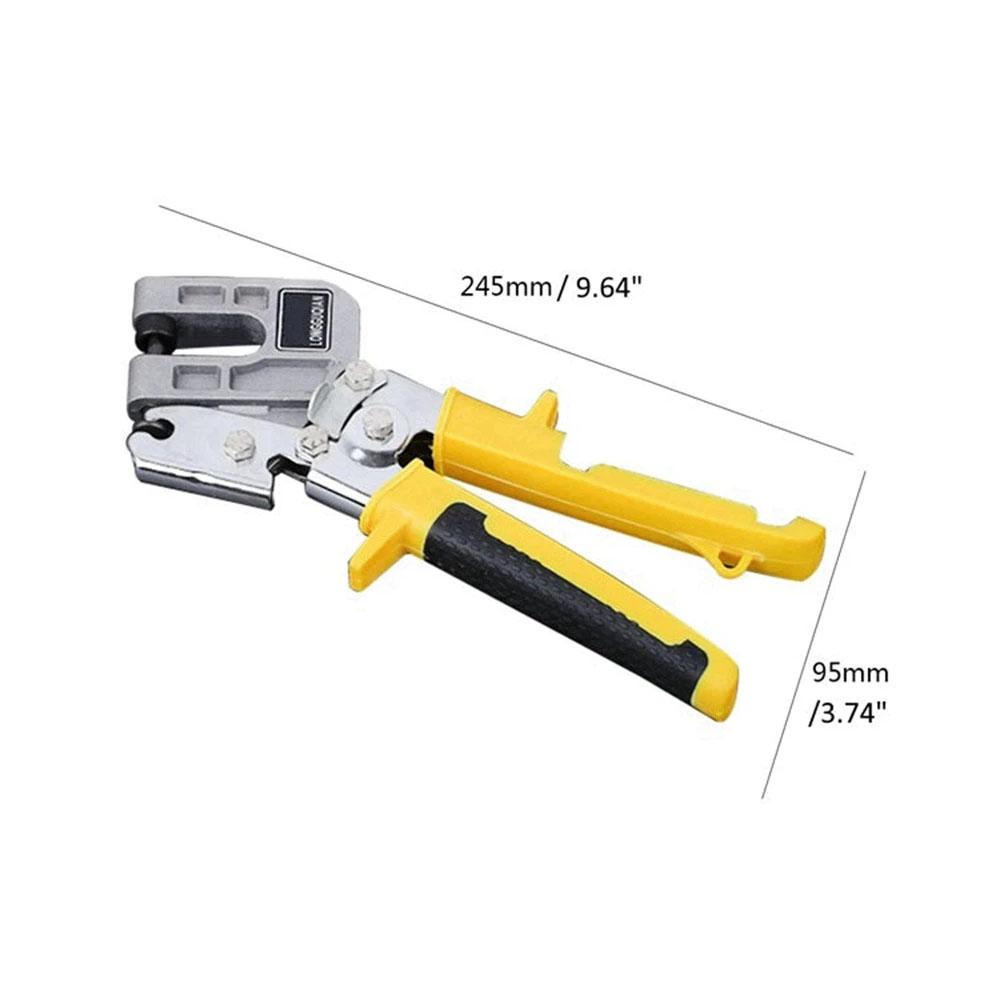 1 шт. Металлические щипцы для обжима шпилек, двуручные плоскогубцы, потолочные пробойники из алюминиевого сплава для крепления металла