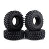 Durable 1.9 Inch Rc Crawler Tires With Aggressive Lugs For 110 Scale Rock Crawlers