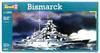 Немецкий Revell Бисмарк 05802 Пластиковая модель 1/1200