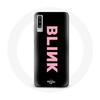 Case for Samsung Galaxy A50 Blink Fandom Blackpink Logo Pink Black Background