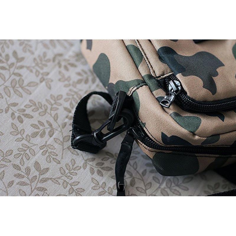 Японская камуфляжная сумка кроссбоди с цифровым принтом - стиль хип-хоп