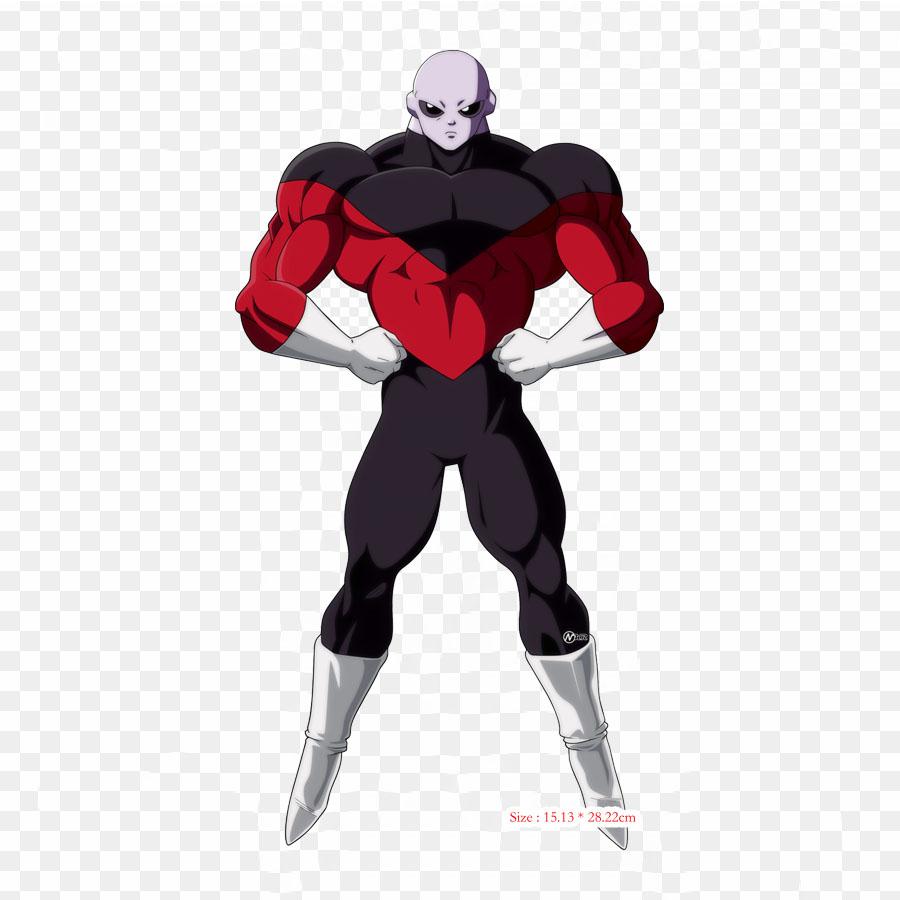 Patches For Clothes Bag Iron On Thermal Stickers Jiren Power Level Goku Beerus Pattern Washable Heat Transfer