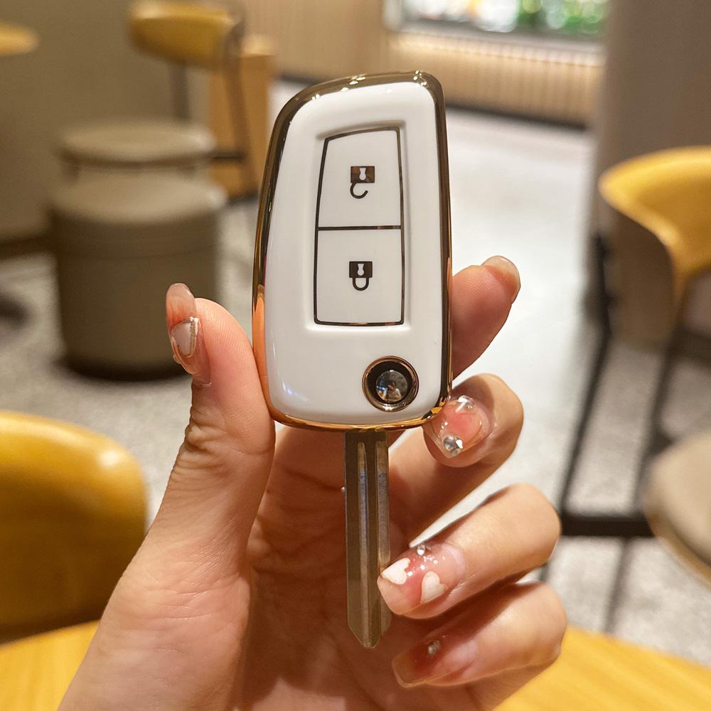 Мягкий чехол для дистанционного ключа из ТПУ для Nissan X-Trail Qashqai J11 Juke Murano Micra Tiida Maxima Altima Kicks аксессуары