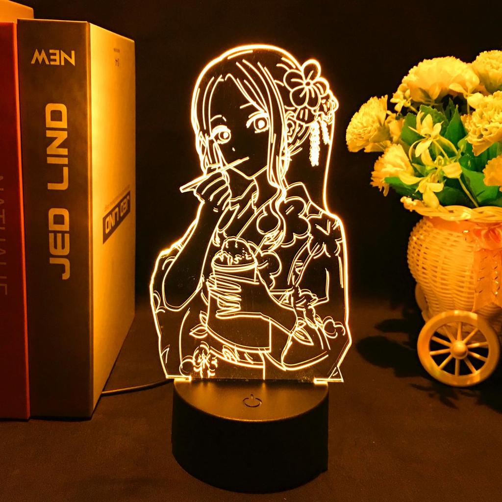 Аниме лампа My Dress Up Darling RGB красочный ночник для детской спальни световой орнамент модель Марин манга подарок