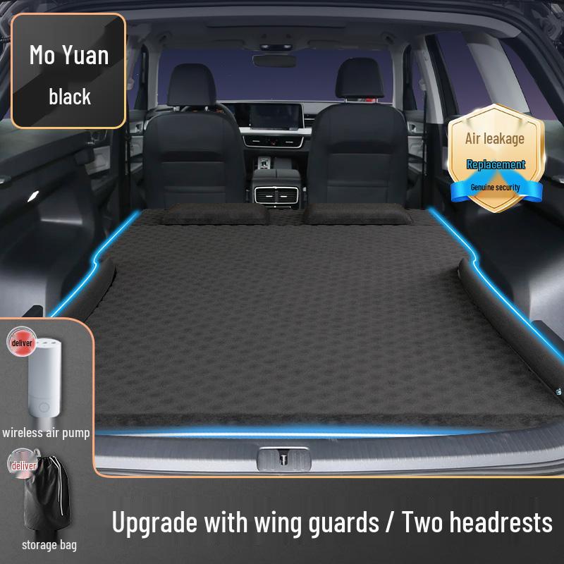 Car Inflatable Mattress for Trunk and Rear Seat - Suitable for SUVs, Foldable Sleeping Pad
