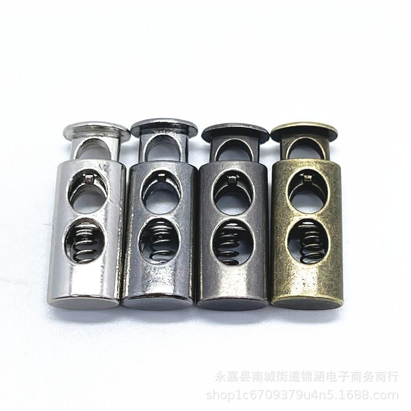 Metal Spring Buckle for Drawstrings: Shoelaces, Sweatshirt Hems, and Trouser Leg Adjustments