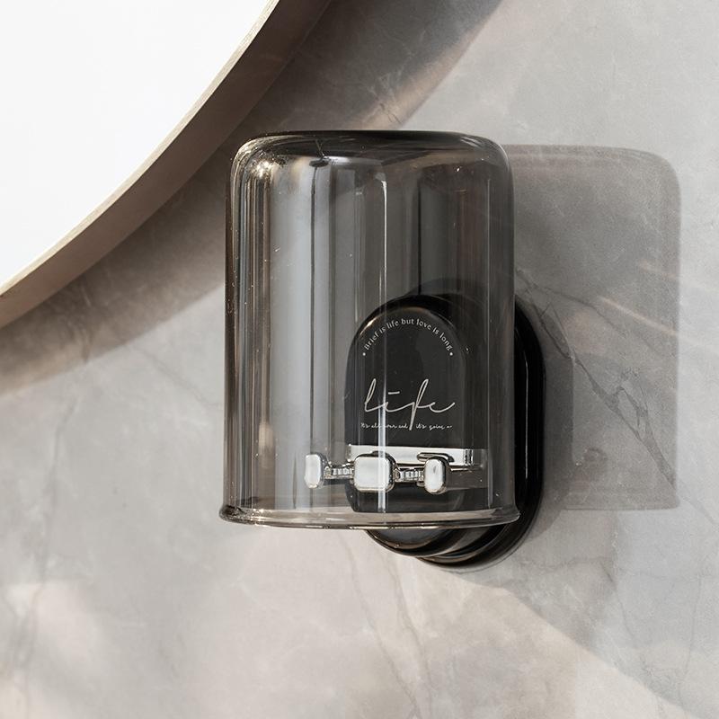 Подставка-полка для хранения зубных щеток Douyin, настенный стакан для полоскания рта для ванной комнаты, набор держателей для зубных щеток без сверления