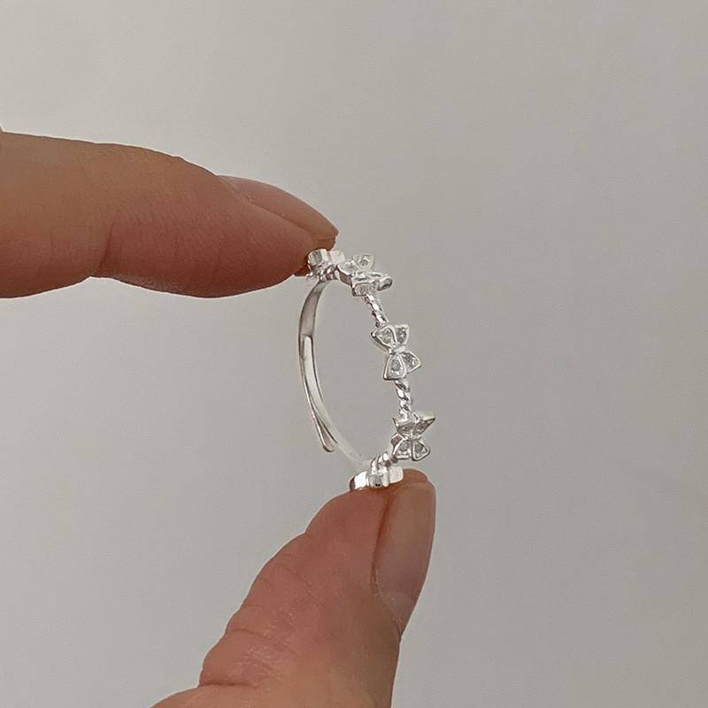 Уникальное геометрическое кольцо с жемчугом любви для женщин Высококачественная медь Регулируемый дизайн Стильные цвета для каждого случая