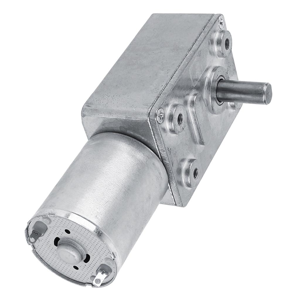 DC 12V Редукторный двигатель 2RPM Реверсивный Высокий Турбокомпрессор Червячный Редукторный Двигатель