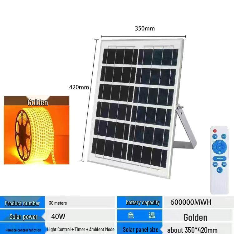 Outdoor Waterproof LED Solar Strip Lights: Super Bright, Soft Lighting for Garden and Courtyard
