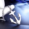 Европейская и американская модная подвеска-якорь, Ретро мужские ювелирные изделия с подвеской, Подвеска-якорь в обмотке