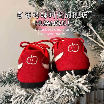 Глобальный Красный Женские Туфли ZHQ3759 Универсальные Легкие Кеды Мягкая Подошва Повседневная Обувь Модная Обувь