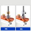 Алюминиевый профиль Направляющий инструмент для сверления Ступенчатое сверло M8/M6 Для серий 20/30/40 Локатор для сверления Инструмент для пробивки Инструмент для деревообработки