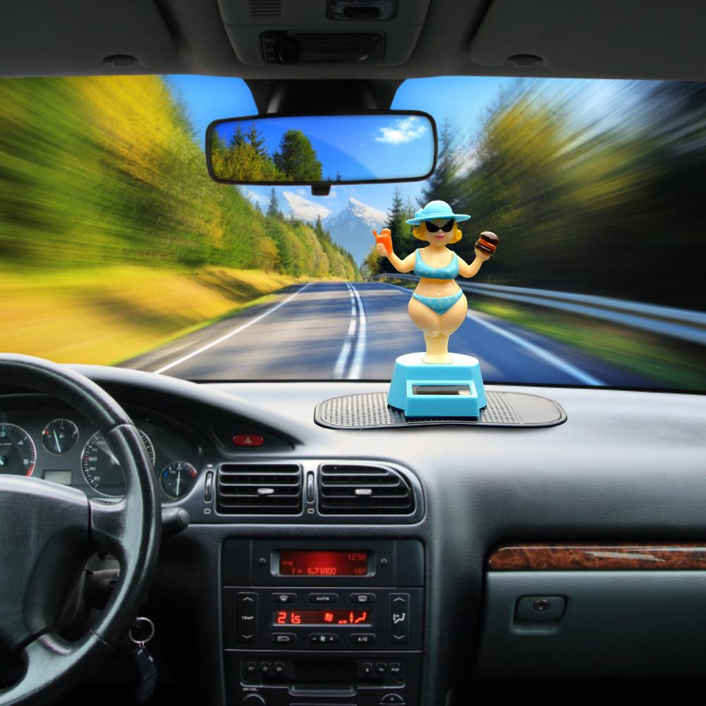 Солнечная качающаяся голова качающаяся Гавайские девушки украшение салона автомобиля креативная танцующая кукла автомобильный орнамент солнечная энергия игрушечный автомобиль-стиль