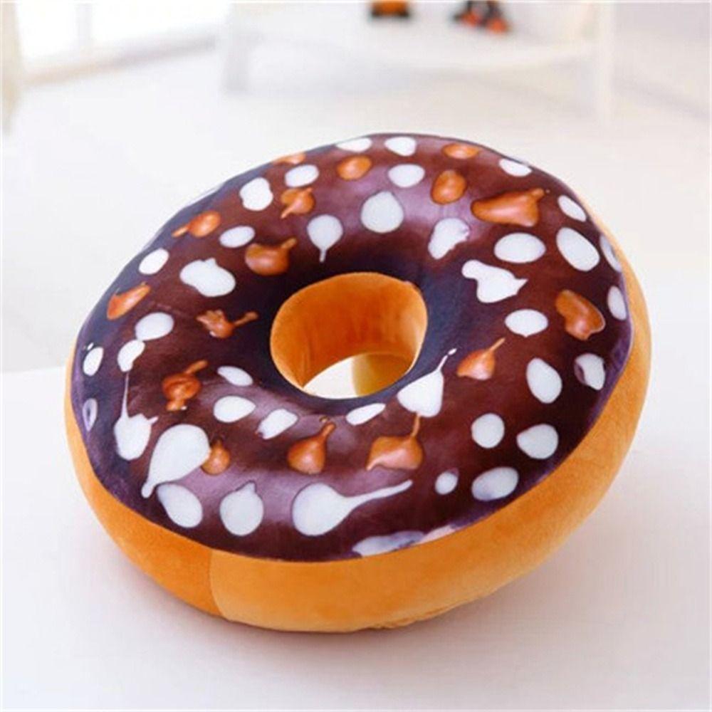 Чехол Шоколадки Пончик Подушка для сна Подушка для сиденья Мягкая игрушка Пончик Подушка Пончик Мягкая игрушка