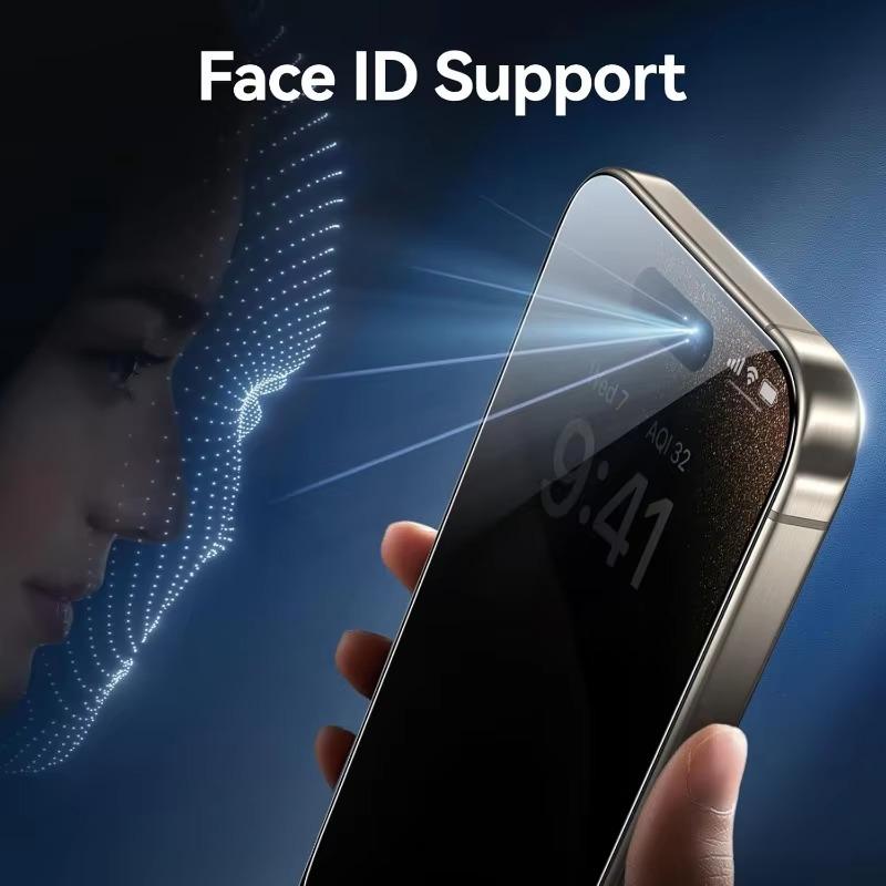 3 шт. защитное закаленное стекло для iPhone 16 15 14 13 12 11 Pro Max антишпионские защитные пленки для iPhone XS Pro Max XR 7 8 Plus SE