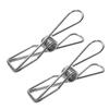 20pcs Stainless Steel Pegs Clothespin 5cm Utility Clips Multi-Purpose Wire Clothes Pegs  Kitchen