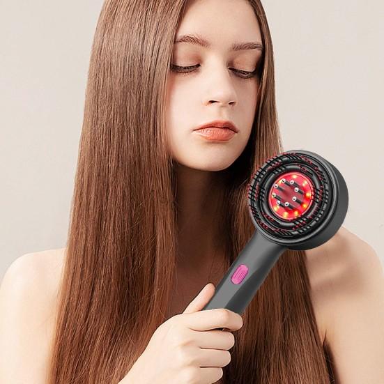 Электрический массажер для кожи головы, аппликатор масла для волос IPX7, водонепроницаемый прибор против выпадения волос, перезаряжаемый дозатор масла для роста и ухода за волосами