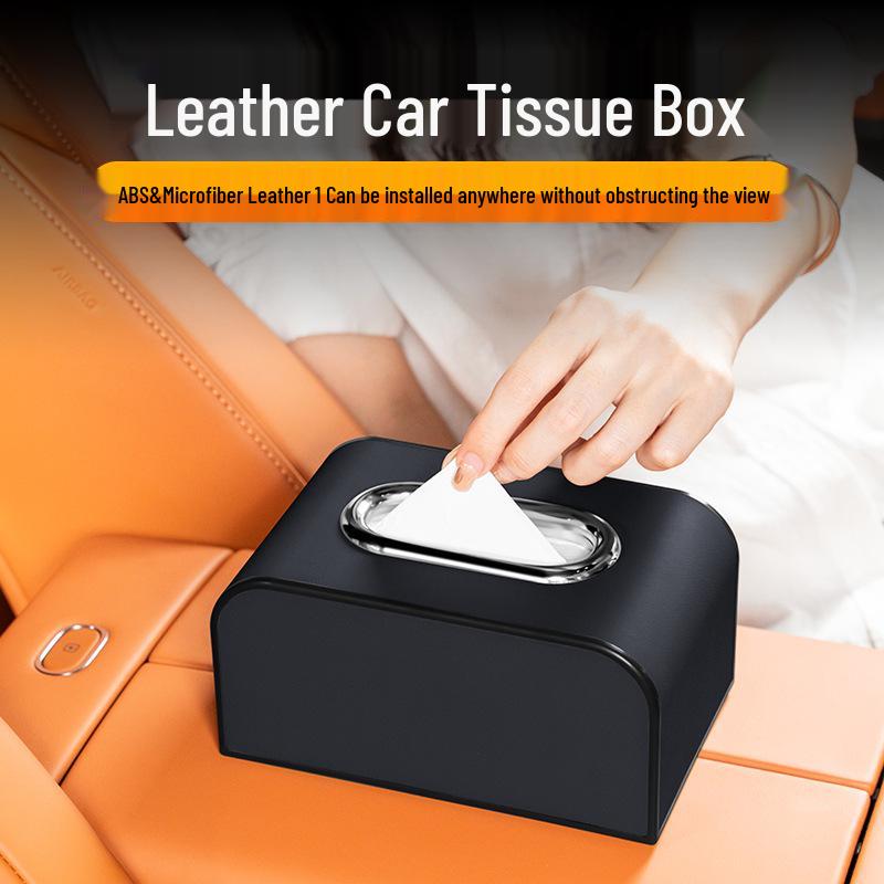 Tesla Model Tissue Box for Armrest or Seat Back